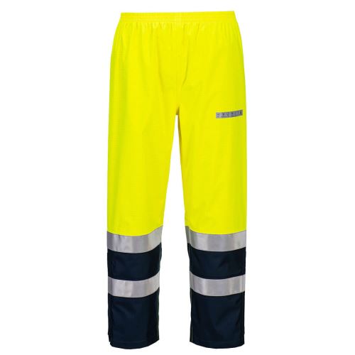 PORTWEST HI-VIS BIZFLAME RAIN FR410 / Nehořlavé reflexní kalhoty