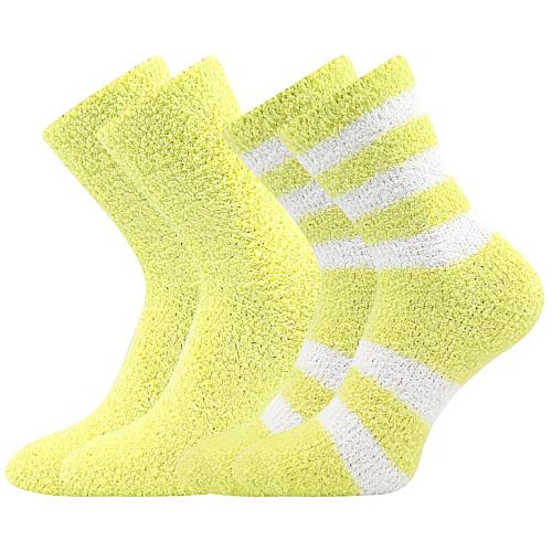 BOMA SVĚTLANA / Dámské ponožky z žinylkové příze, 2 páry