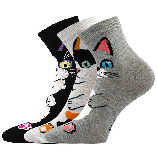 BOMA MICKA / Dámské ponožky s kočkou
