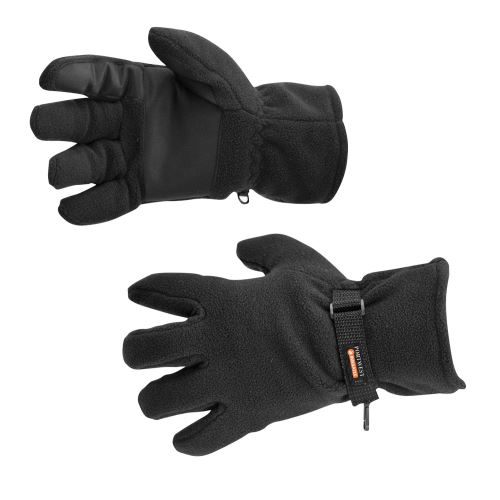 PORTWEST GL12 / Zateplené fleecové rukavice s podšívkou Insulatex