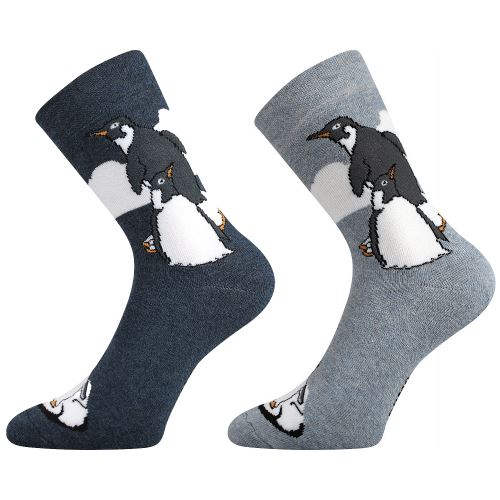 BOMA BEDŘICH / Silné ponožky s tučňákem