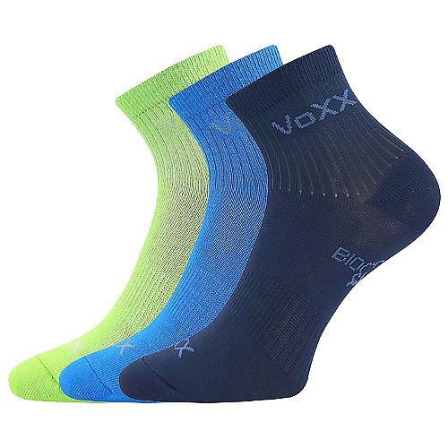 VoXX BOBBIK / Dětské prodyšné sportovní ponožky, BIO bavlna