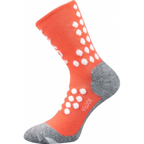 VoXX FINISH / Kompresní sportovní ponožky s puntíky