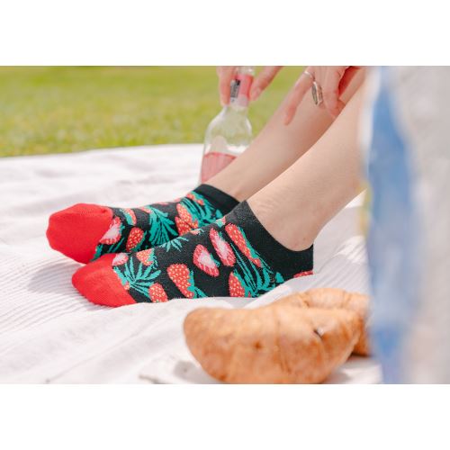 LONKA DEDON / Nízké letní různobarevné ponožky