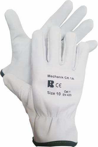 BAN MECHANIK CK 1A 03113 / Celokožené rukavice