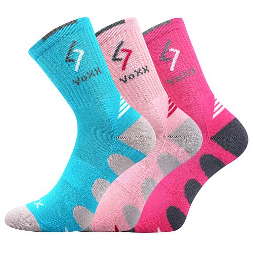 VoXX TRONIC / Dětské froté sportovní ponožky, vyšší lem