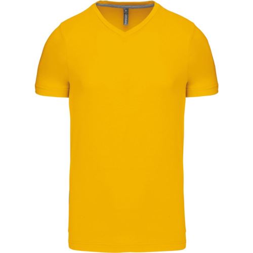 KARIBAN VINTAGE V-NECK K357 / Pánské tričko s krátkým rukávem