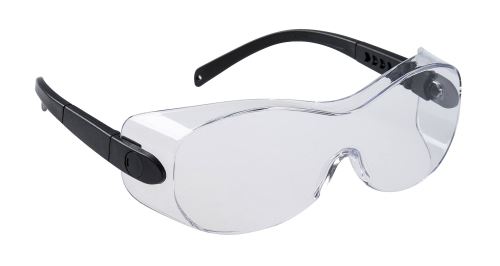PORTWEST OVER SPECTACLE PS30 / Ochranné brýle přes předepsané brýle, UV ochrana