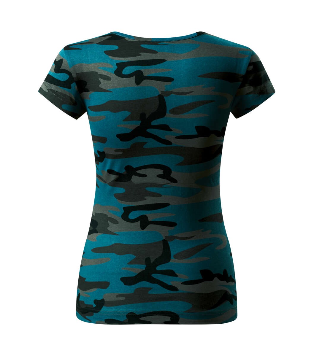 MALFINI T-shirt women's Camo Pure CX2 - camouflage brown