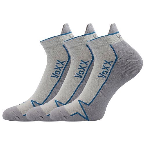 VoXX LOCATOR A / Sportovní nízké bavlněné ponožky, zesílené chodidlo