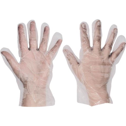 CERVA DUCK HG / Jednorázové polyetylénové rukavice (100 ks/balení)