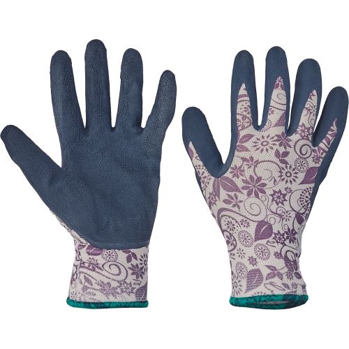 CERVA PINTAIL / Bezešvé máčené rukavice, latex