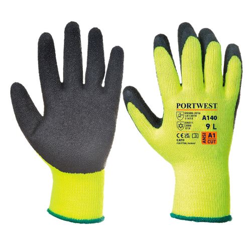 PORTWEST Thermal Grip Glove A140 / Zateplené rukavice povrstvené latexem