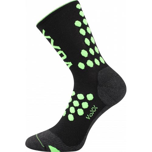 VoXX FINISH / Kompresní sportovní ponožky s puntíky