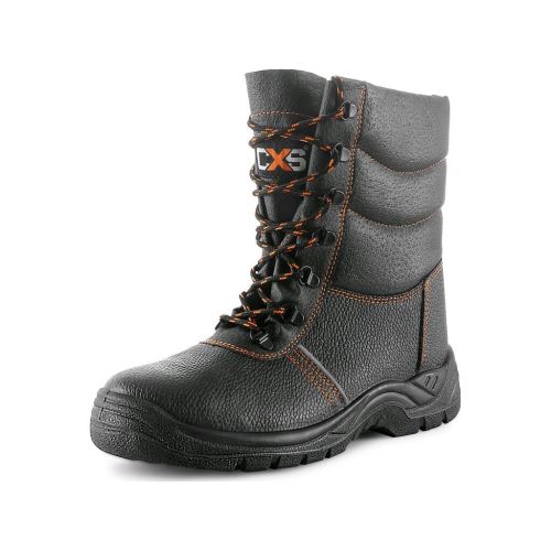 CXS STONE TOPAZ S3 / Celokožená poloholeňová zimní obuv S3