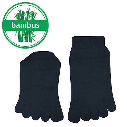BOMA PRSTAN 08 / Prstové krátké bambusové ponožky