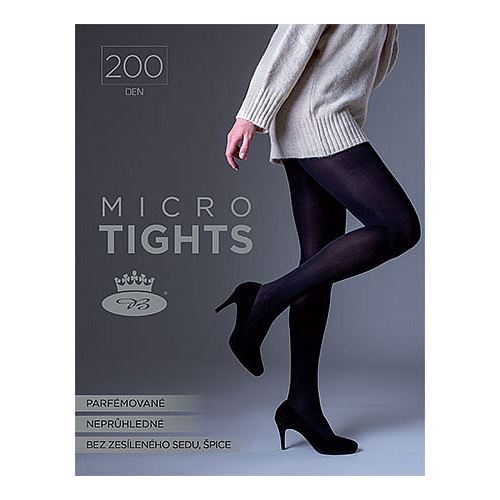 LADYB MICRO TIGHTS 200 DEN / Dámské extra silné punčocháčové kalhoty (silonky)