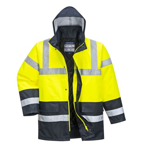 PORTWEST HI-VIS S466 / Nepromokavá reflexní bunda