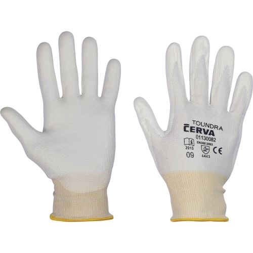 CERVA TOUNDRA / Pletené bezešvé rukavice z protiřezného vlákna HPPE