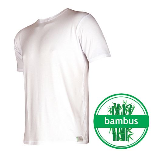 LONKA BAMBUS / Pánské jednobarevné triko