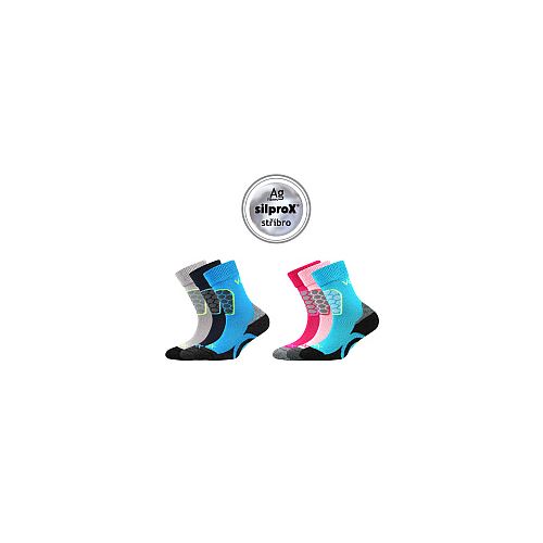 VoXX SOLAXIK / Dětské sportovní funknčí ponožky, silproX