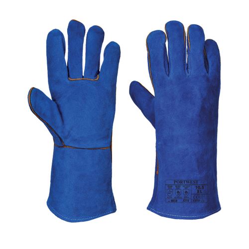 PORTWEST A510 / Svářečské rukavice - modrá XL