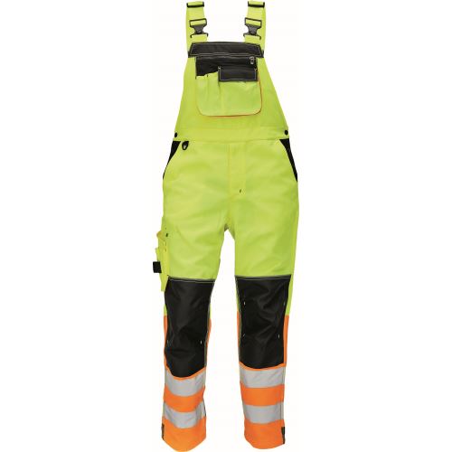 CERVA KNOXFIELD HI-VIS FL290 / Reflexní kalhoty s laclem