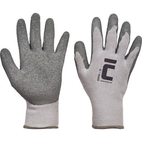 CERVA DIPPER / Nylonové máčené rukavice, bezešvé, latex
