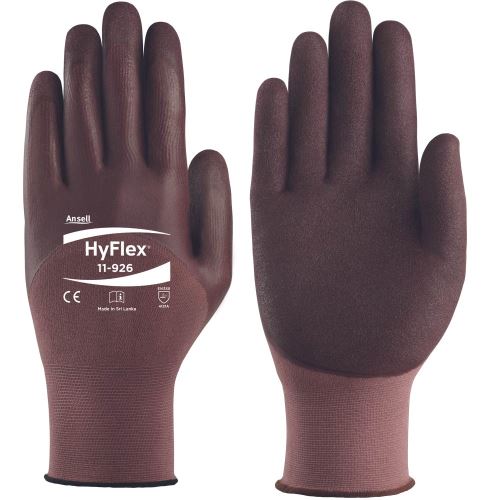 ANSELL HYFLEX® 11-926 / Máčené rukavice, 3/4 neopren-nitril