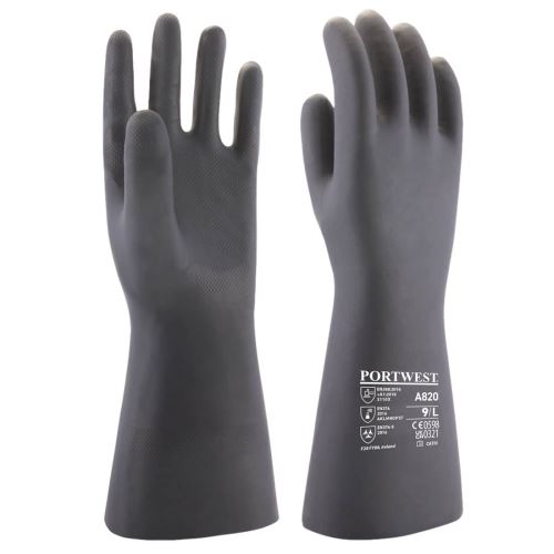 PORTWEST A820 / Neoprenová chemická rukavice
