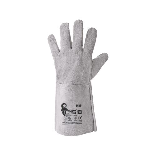 CXS SYRO / Svářecí kožené rukavice - šedá 11