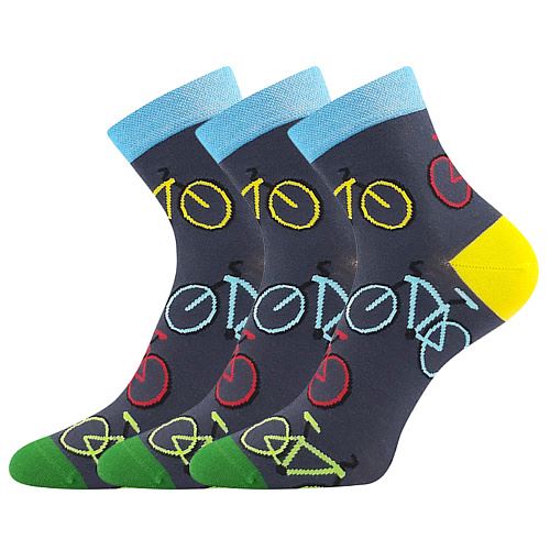 LONKA DORWIN / Jemné tenké barevné ponožky