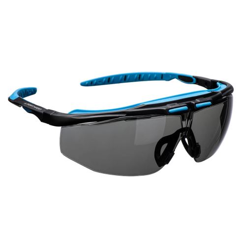 PORTWEST PEAK KN PS23 / Ochranné brýle s integrovaným chráničem obočí z TPE
