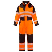 PORTWEST HI-VIS PW3 MODAFLAME FR516 / Reflexní nehořlavá voděodolná zimní kombinéza