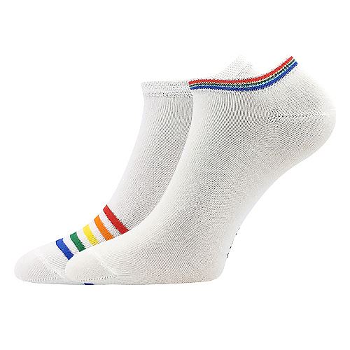 BOMA PIKI 74 / Dámské bavlněné ponožky s proužky