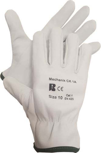 BAN MECHANIK CK 1A 03113 / Celokožené rukavice