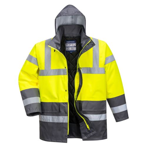 PORTWEST HI-VIS S466 / Nepromokavá reflexní bunda