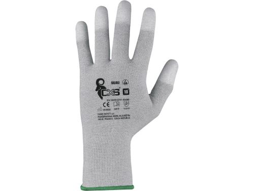 CXS SILOLI / Antistatické povrstvené ESD rukavice