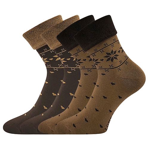 LONKA FROTANA / Dámské teplé celofroté ponožky