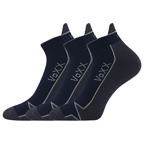 VoXX LOCATOR A / Sportovní nízké bavlněné ponožky, zesílené chodidlo