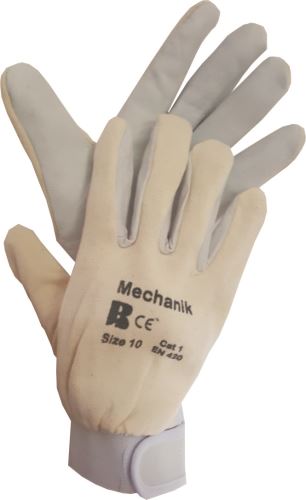 BAN MECHANIK 03042 / Kombinované rukavice