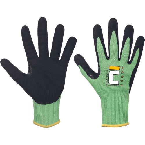 CERVA ORTALIS PALM / Máčené protipořezné rukavice, úroveň F