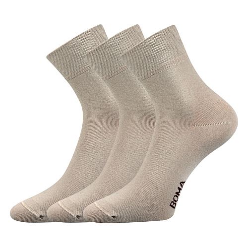 BOMA ZAZR / Jednobarevné ponožky z česané bavlny