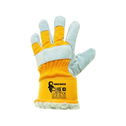 CXS DINGO WINTER / Zimní kombinované rukavice - žlutá 11
