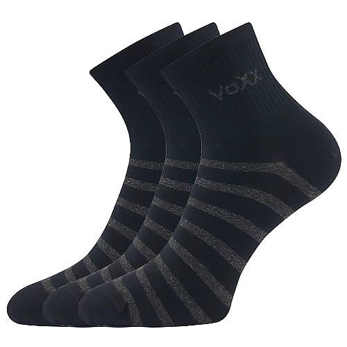 VoXX BOXANA / Dámské letní fitness ponožky s pruhy