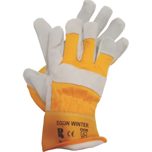 BAN EGON WINTER 03102 / Kožené kombinované zateplené rukavice