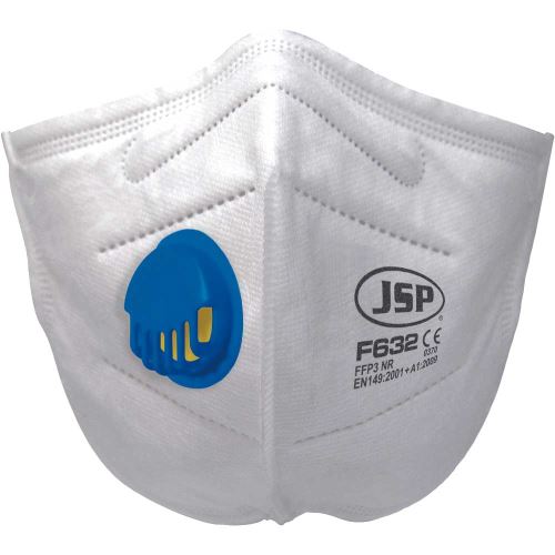 JSP F632 / Respirátor FFP3 s ventilem (30 kusů/balení)