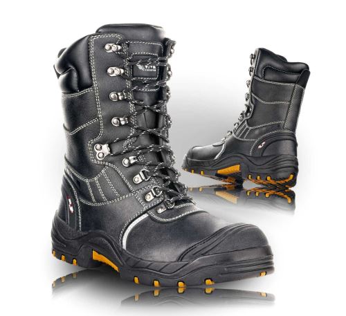 GLASGOW 2390-S3 / Holeňová kožená obuv S3 HRO SRC