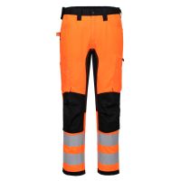 PORTWEST HI-VIS WX2 CD848 ECO / Pánské reflexní strečové kalhoty do pasu