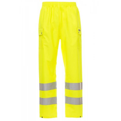 PAYPER RIVER-PANTS FLUO 000353-0094 / Reflexní voděodolné kalhoty do pasu